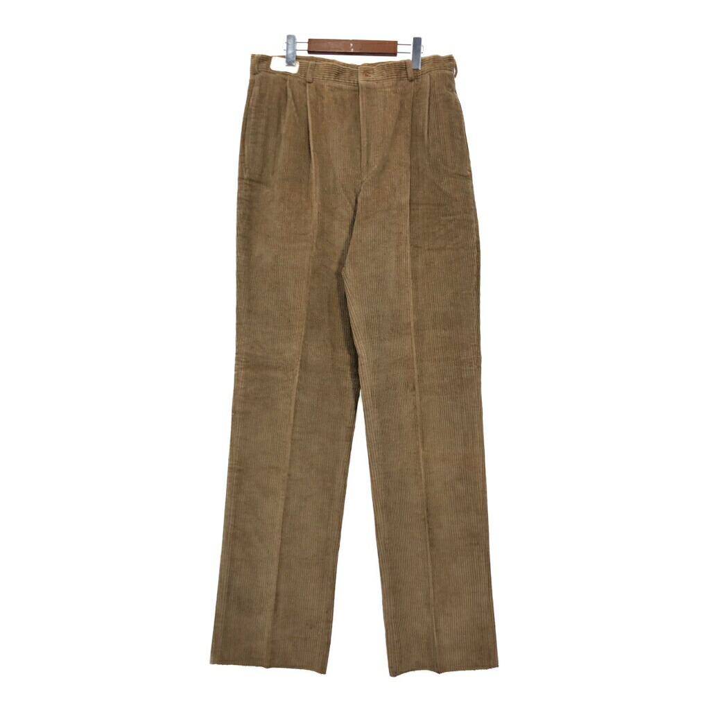 楽天市場】90s ヴィンテージ PERRY ELLIS ペリーエリス 2タック 太畝