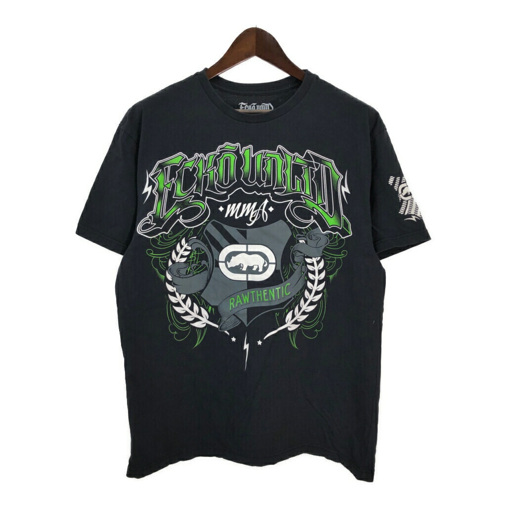 激レア★エコーアンリミテッド　パイル地　ポロシャツ　デカロゴ刺繍　ボーダー　XL 楽天市場】古着 ECKO UNLTD エコーアンリミテッド 未使用 半袖