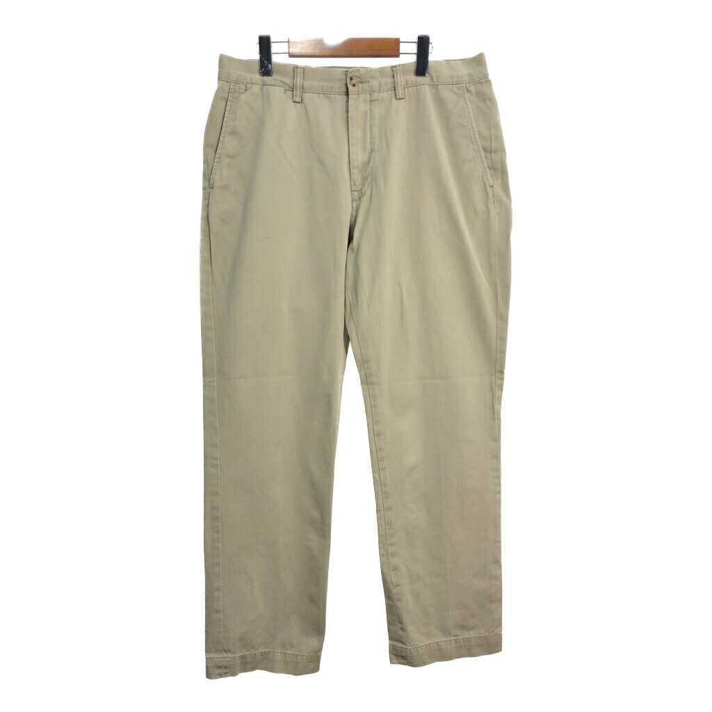 ポロ ラルフローレン W32 ポロチノ チノパン 古着 ベージュ 14950 POLO RALPH LAUREN - ポロラルフローレンチノパンツベージュw36