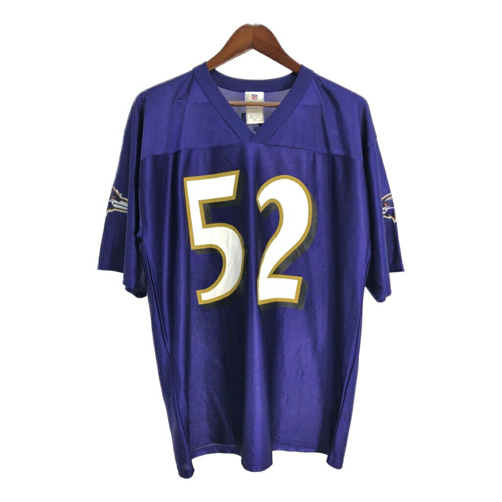 【NFL】アメフト　Vネックメッシュ　ゲームシャツXL◆古着ユニフォームTシャツ NFL】アメフト Vネックメッシュ ゲームシャツXL◇古着