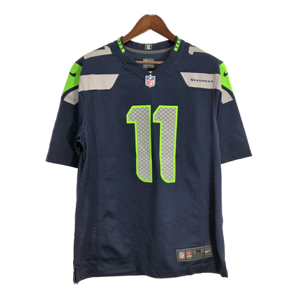 Champion製 NFL シアトル・シーホークス ゲームシャツ Champion - ☆チャンピオン NFL フットボール ジャージ メッシュ