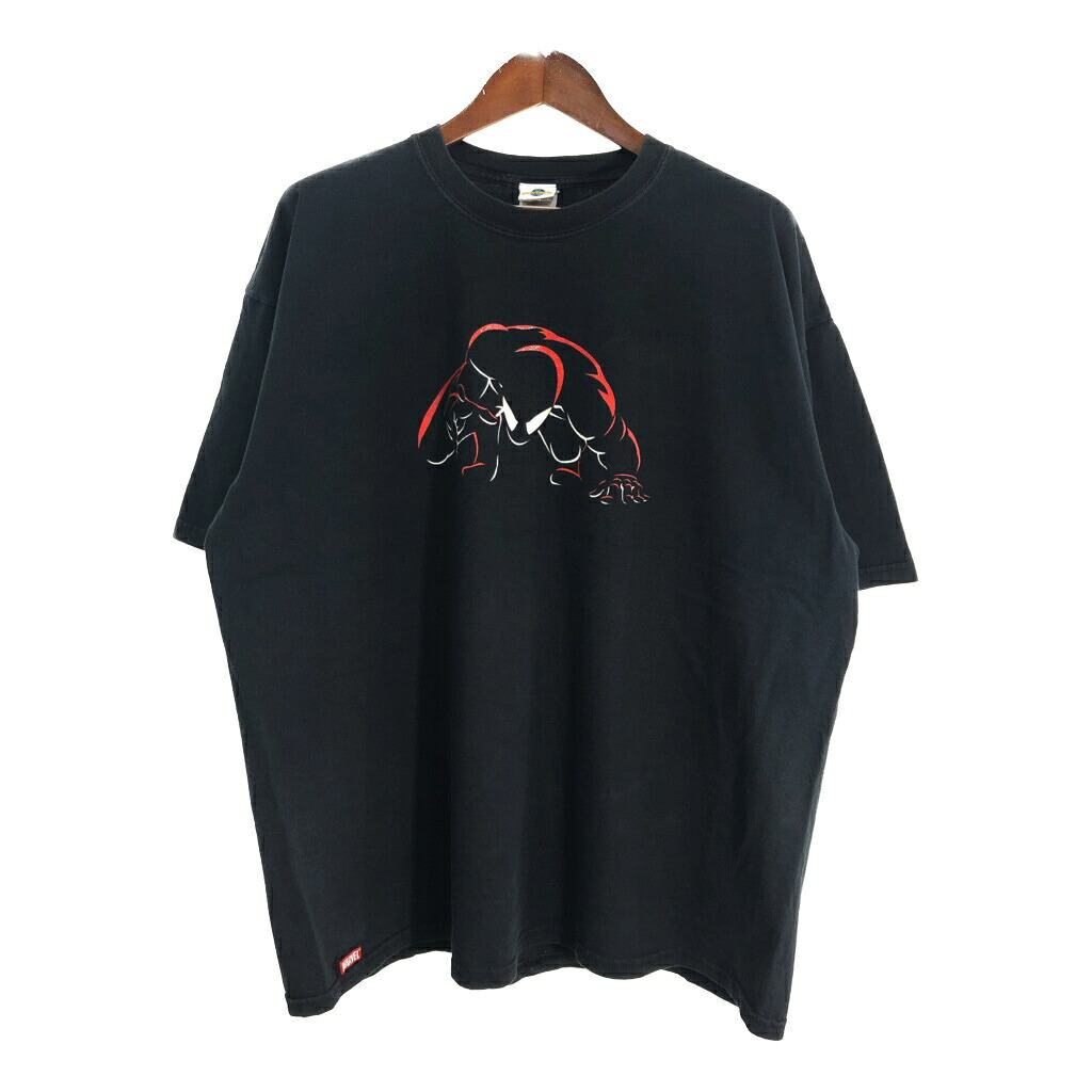 UNIVERSAL STUDIO ユニバーサル・スタジオ MARVEL マーベル スパイダーマン 半袖Ｔシャツ(メンズ XXL)中古 古着 T8177