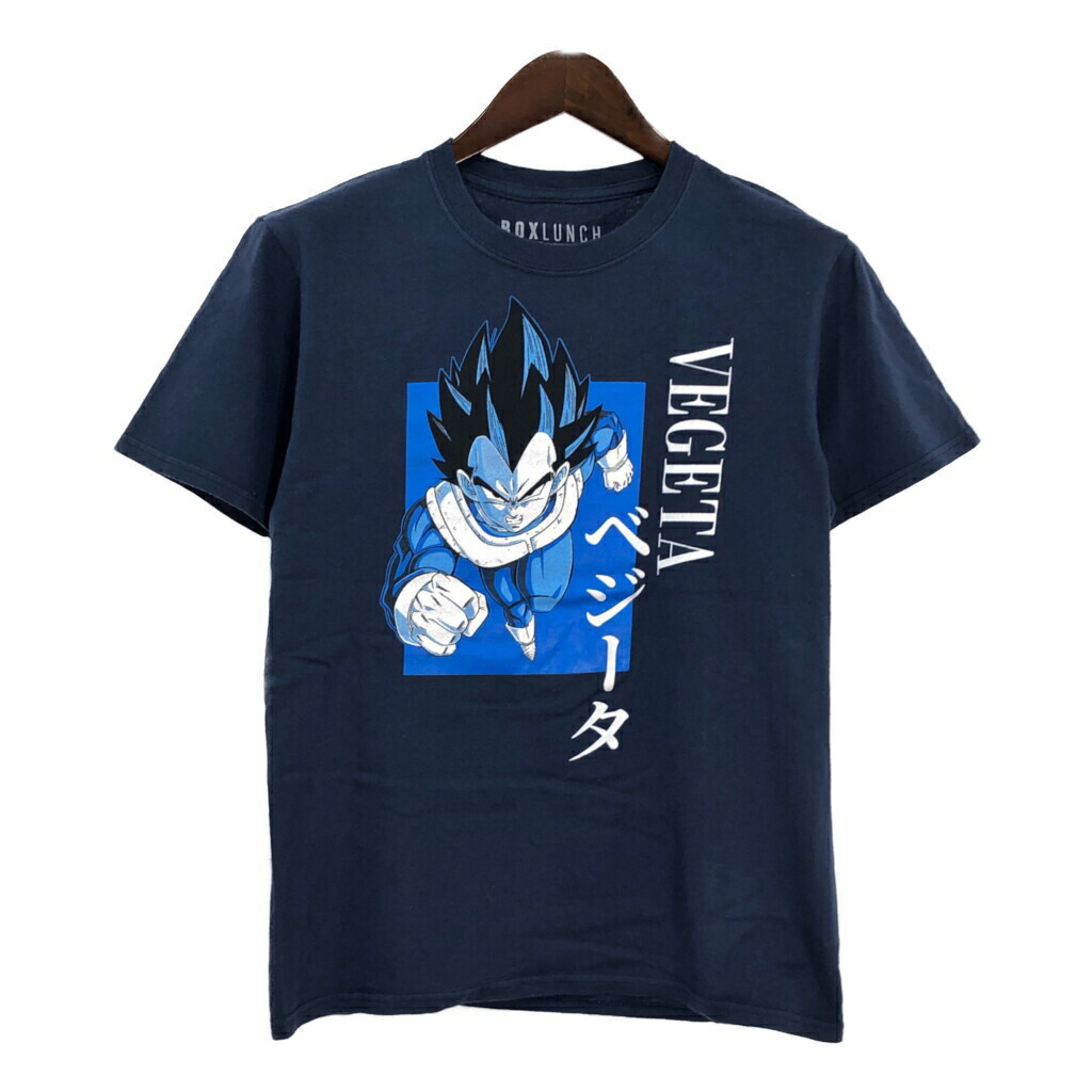 【A9】DRAGONBALL Z ドラゴンボールZ ベジータプリントTee 00's DRAGON BALL Z ベジータ ''Collectible Card Game'' 両面