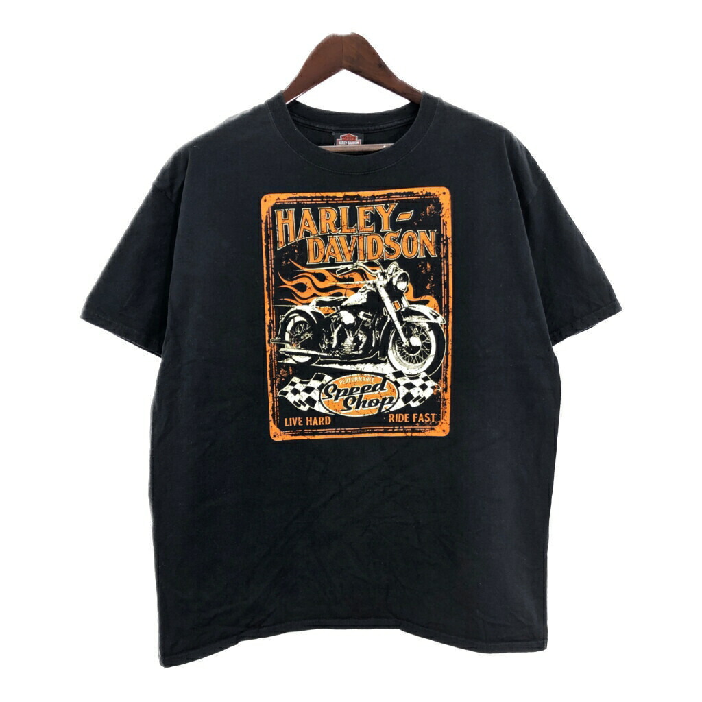 ★新品未使用★ ハーレーダビットソン　刺繍Ｔシャツ　Mサイズ　ブラック ☆激レア☆ ハーレーダビッドソン Tシャツ ブラック M 刺繍入り