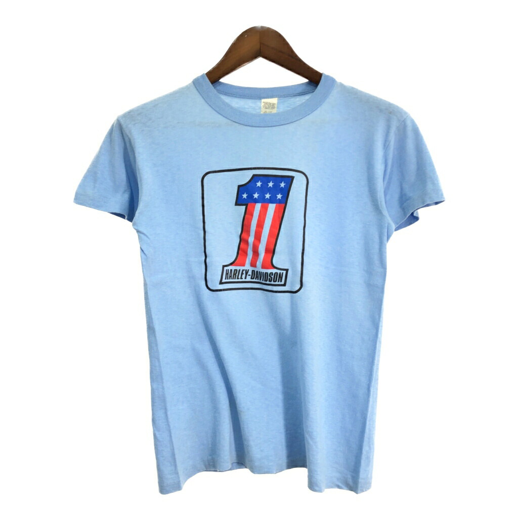 70s champion ハーレーダビッドソン Tシャツ USA製 バータグXL 70s champion ハーレーダビッドソン Tシャツ USA製 バータグXL