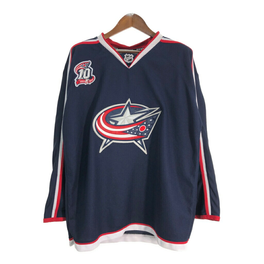 フライヤーズ ホッケー ジャージ メンズ XXL / NHL オフィシャル リーボック アイスホッケー ユニフォーム 長袖シャツ 重ね着 大きいサイズ フライヤーズ ホッケー ジャージ メンズ XXL / NHL オフィシャル