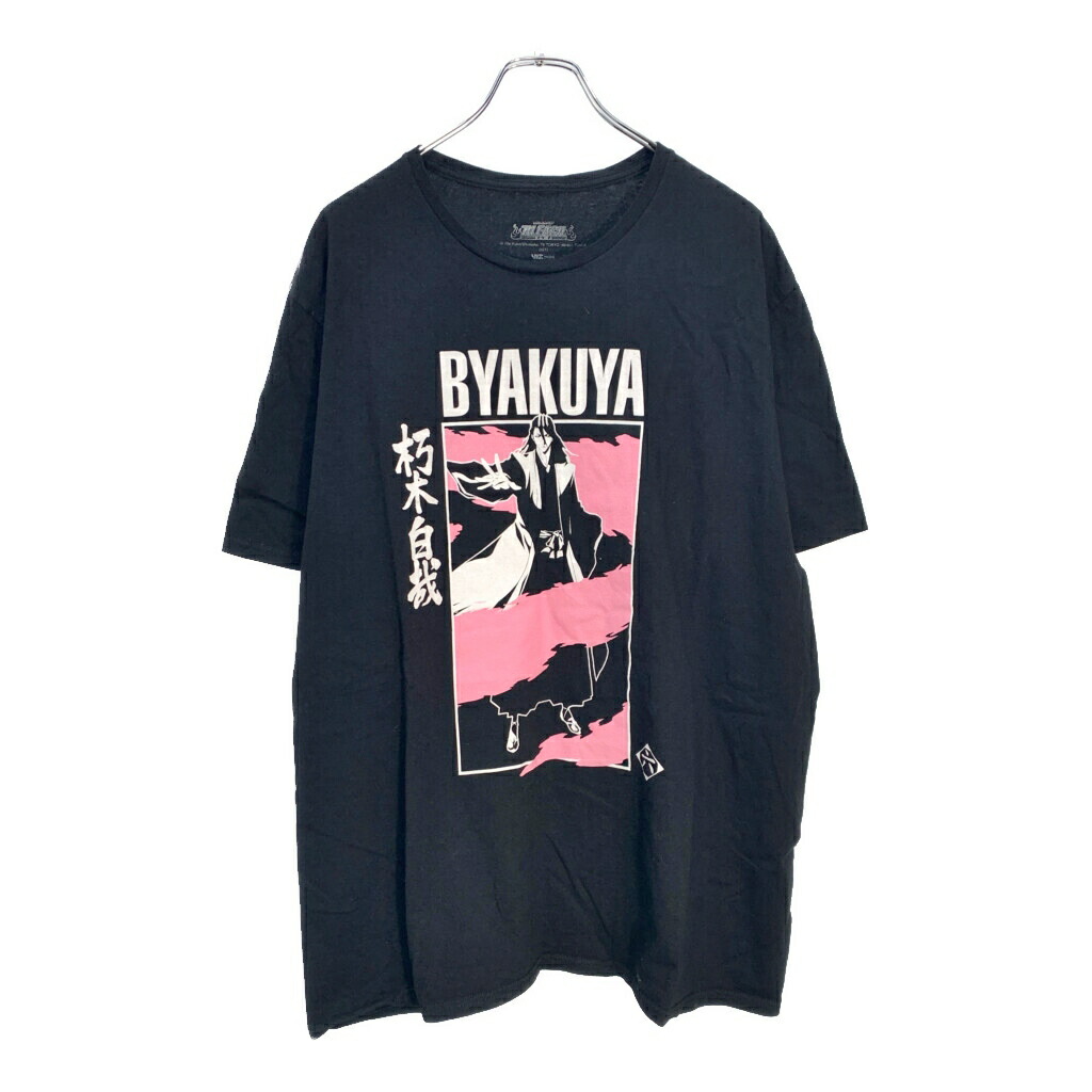 BLEACH ブリーチ 半袖Ｔシャツ 大きいサイズ アニメ ブラック(メンズ 2XL)中古 古着 T9444 6,050円