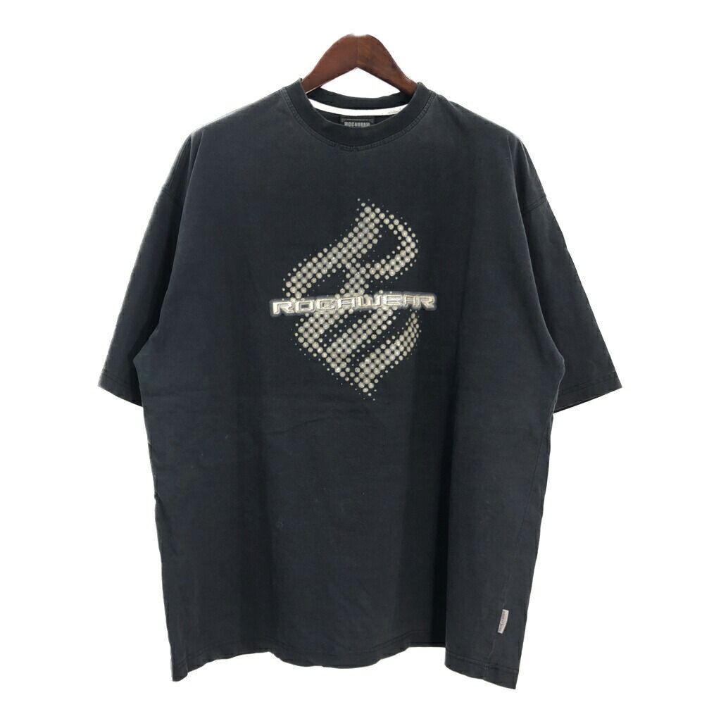 Rocawear ポロシャツ 光沢 bboy hip hop ROCAWEAR ポロシャツ 黒 ロカウェア Bboy HIPHOPJay-Z - メルカリ