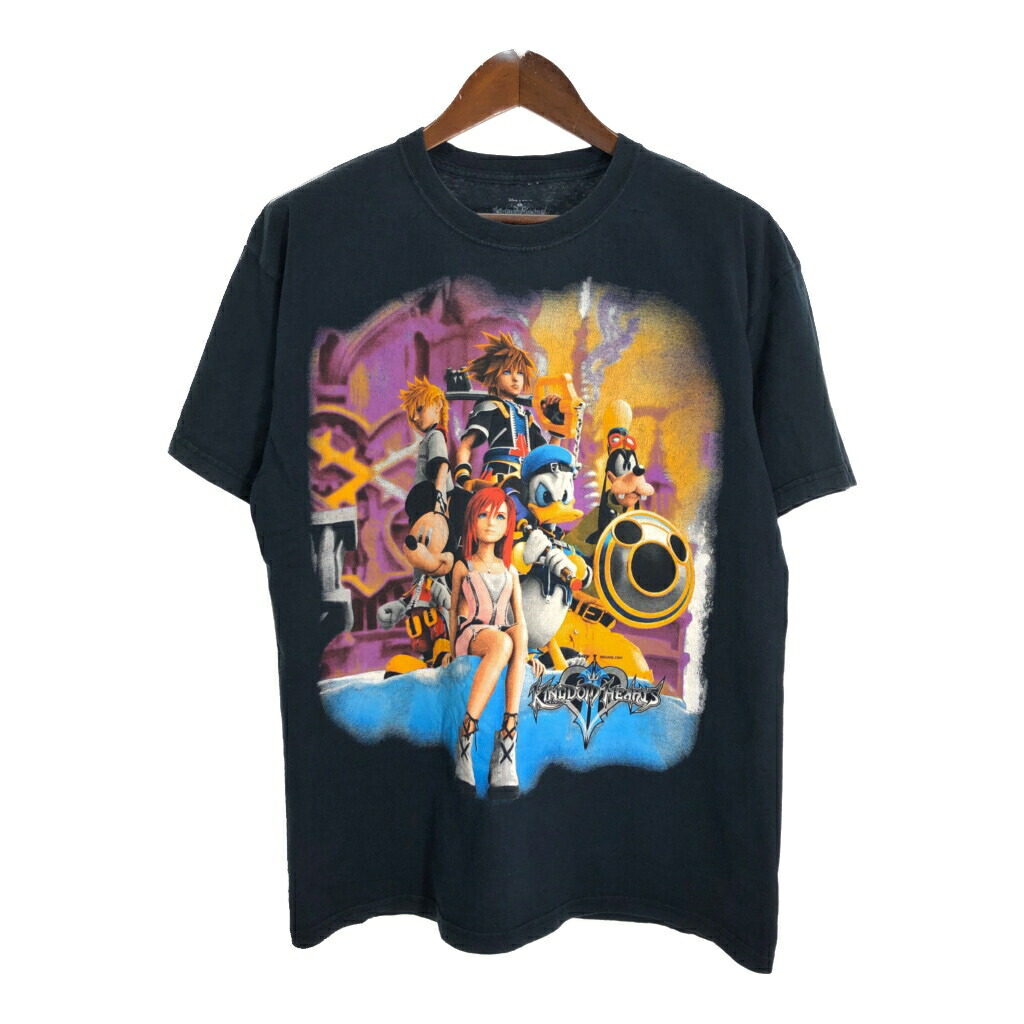楽天市場】KINGDOM HEARTS キャラクターTシャツ サイズ表記 L