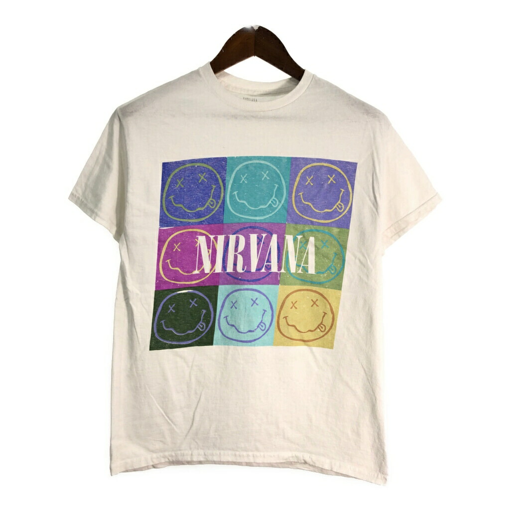 NIRVANA 90's バンドT XL ニルヴァーナWILD OATS XL, Vintage 1990s NIRVANA Band T-shirt, Wild Oats, White - Etsy