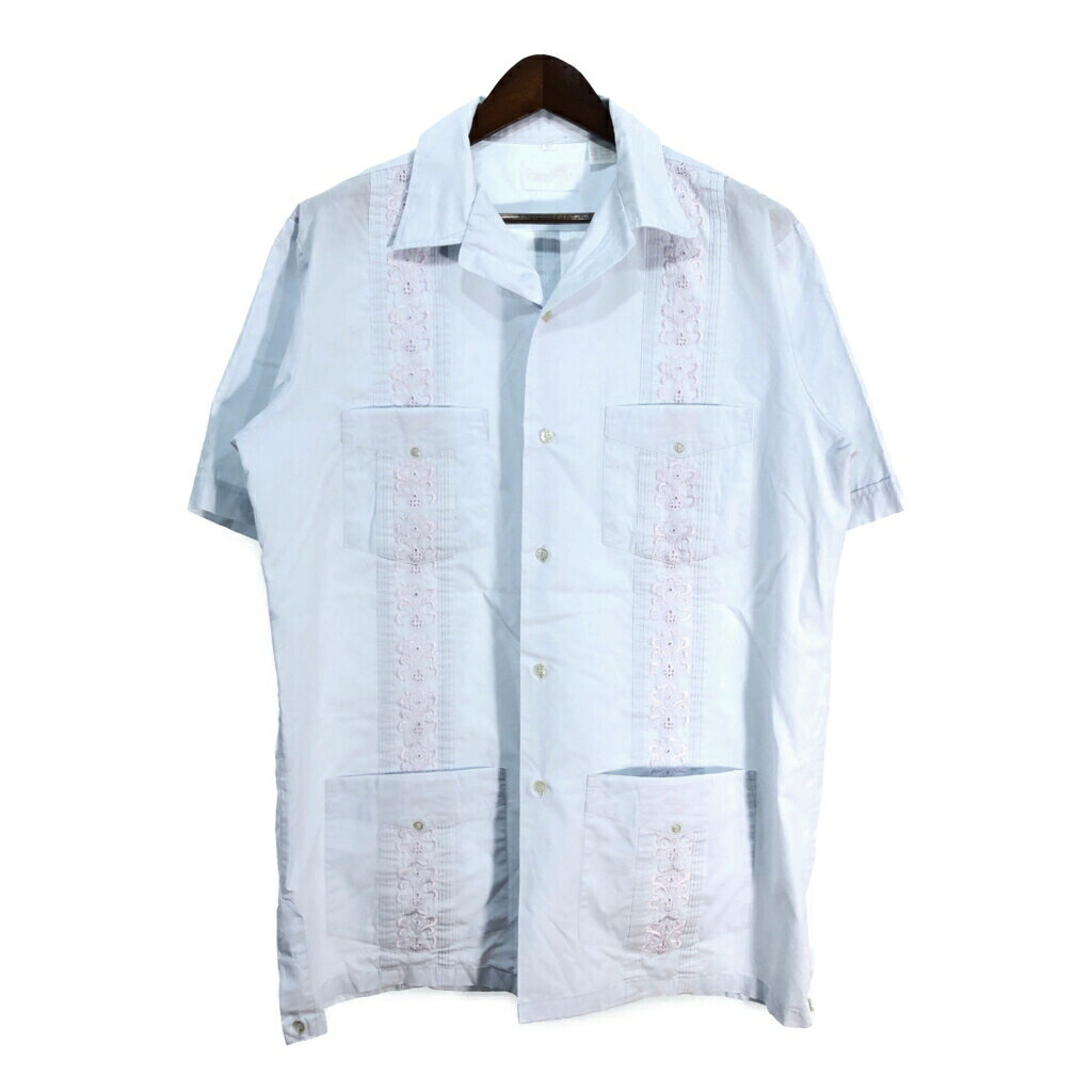 楽天市場】80年代 Ramon Puig リネン キューバシャツ ネイビー