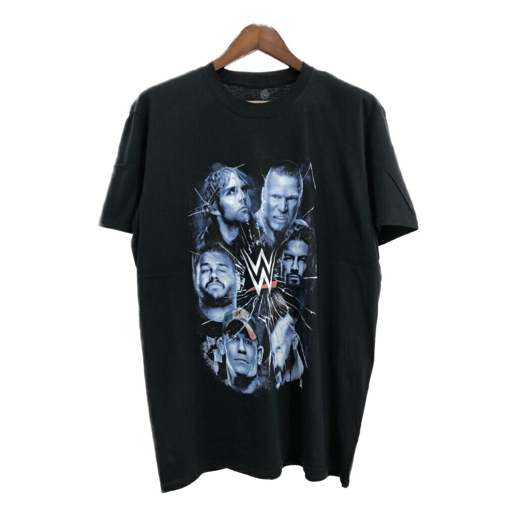 楽天市場】00s □ WWE オフィシャル ECW プリント 半袖 Tシャツ