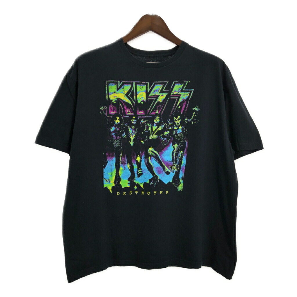 楽天市場】古着 90'S KISS キッス バンドTシャツ バンT メンズXL相当