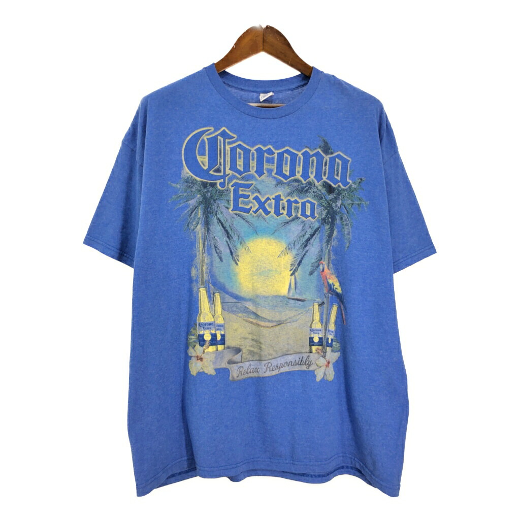 美品 海外古着】コロナビール CORONAビール ゲームシャツ ビックサイズ
