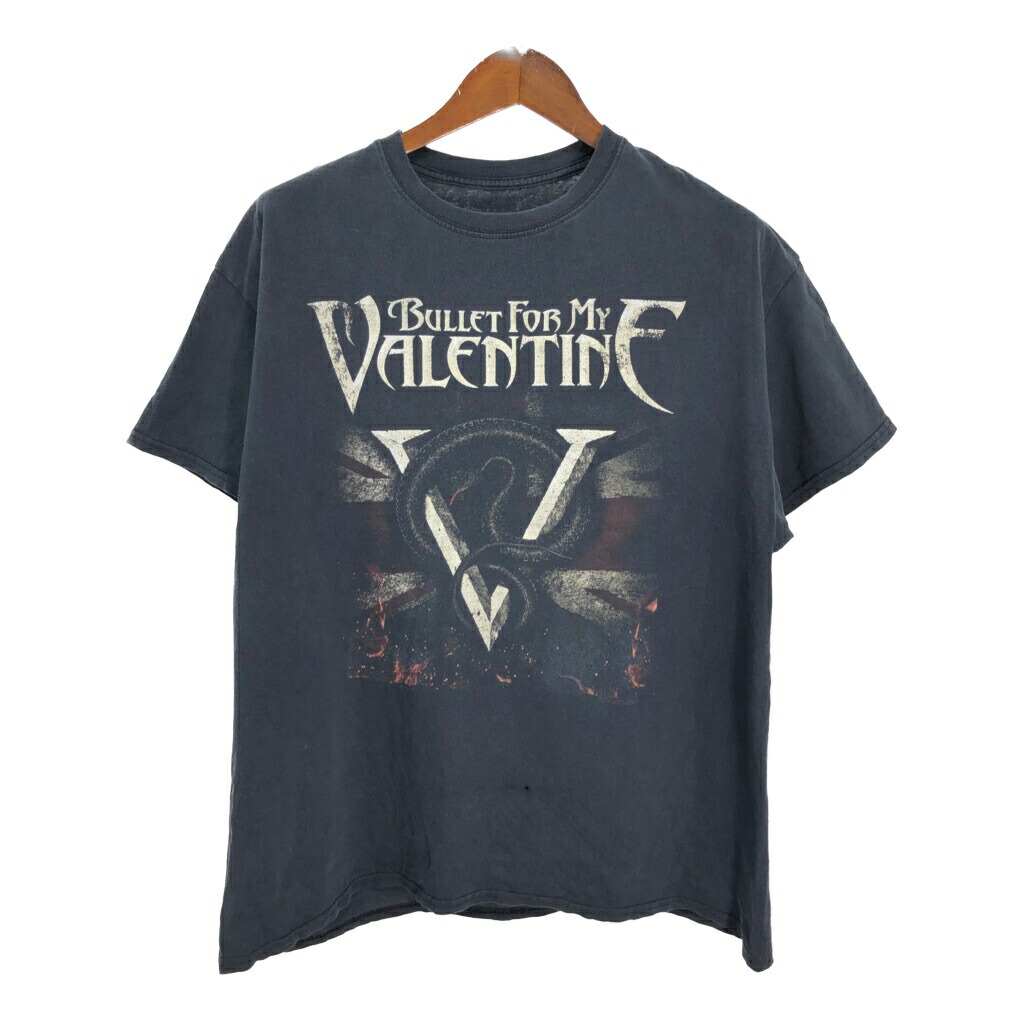【レア_00s_US古着】ブレットフォーマイバレンタイン バンドTシャツ黒L Bullet For My Valentine バンドTシャツ ブレット・フォー・マイ