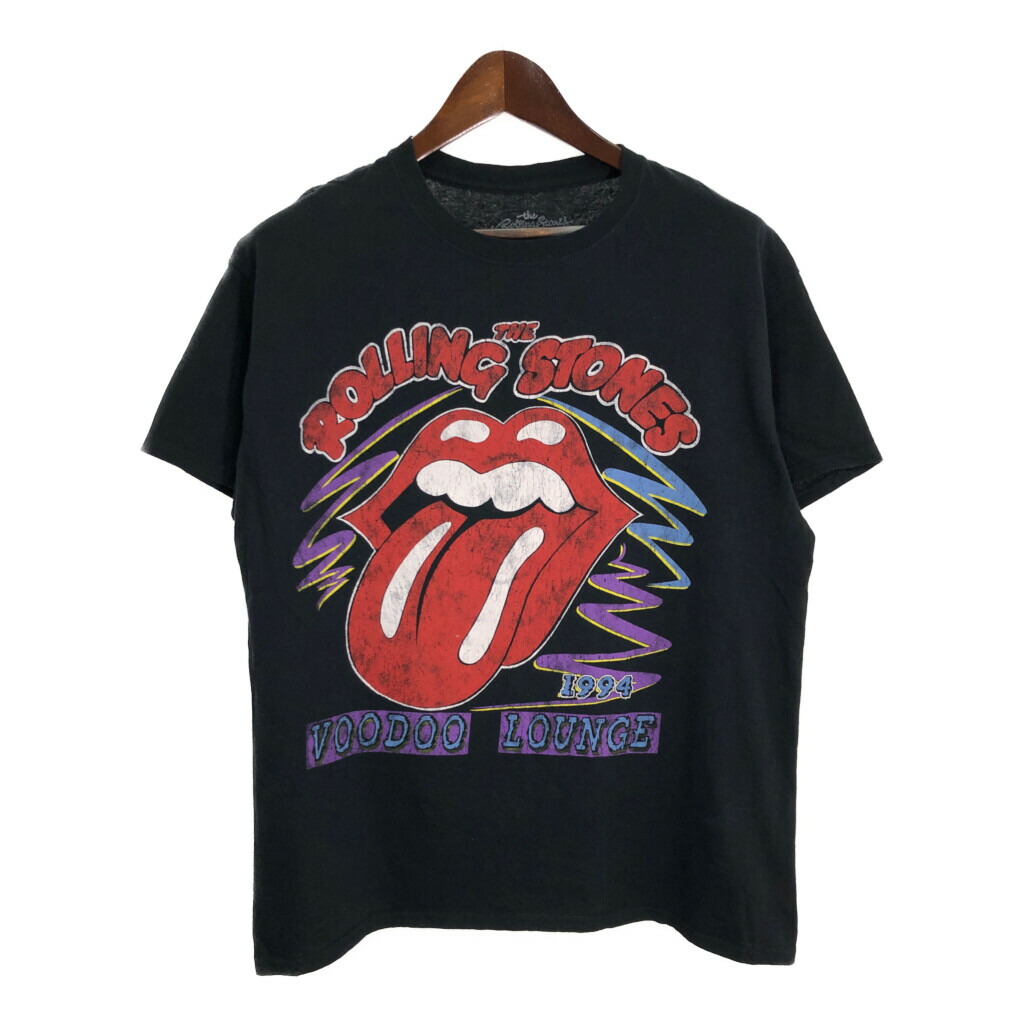 USA製ローリングストーンズ古着TシャツMバンドTロックTスクリーンスターズ ローリングストーンズ tシャツ Mサイズ バンドt ロックt レア