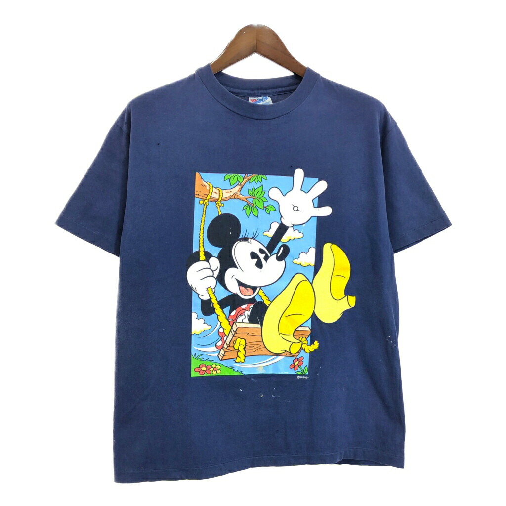 【レア】ディズニー スプラッシュマウンテン Tシャツ ミッキー ビンテージ 90s Disney ミッキー スプラッシュマウンテン Tシャツ