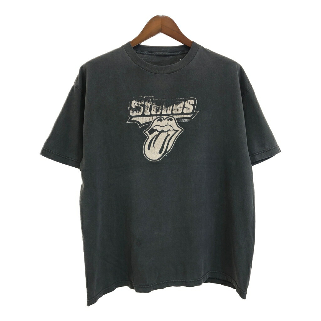 ローリングストーンズ ビンテージ バンドTee 80年代 長袖 ツアーTee VINTAGE - 80s ローリングストーンズ 1981ツアー スタジアム