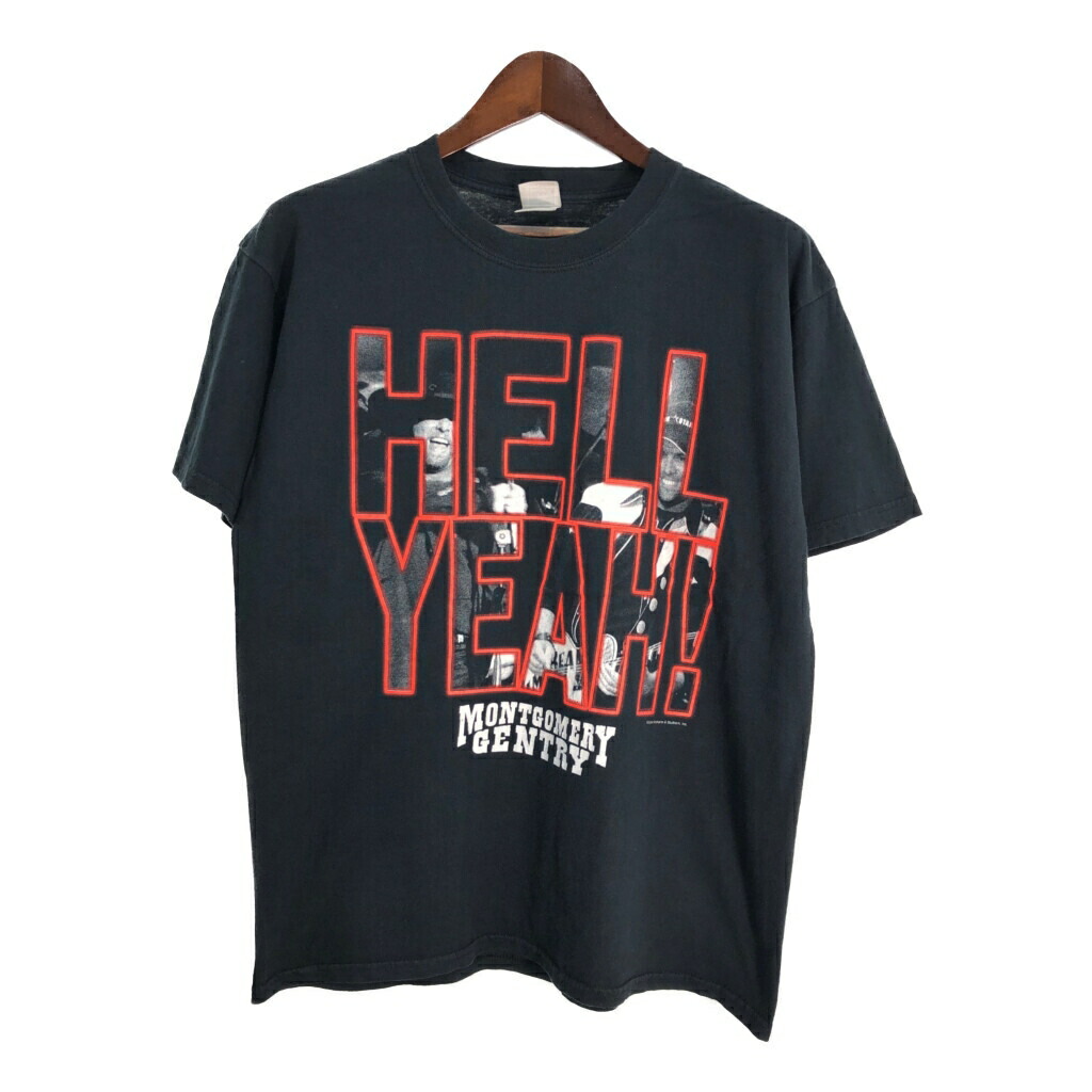 Montgomery Gentry Ｔシャツ バンド ブラック(メンズ L)中古 古着 U1851 5,070円