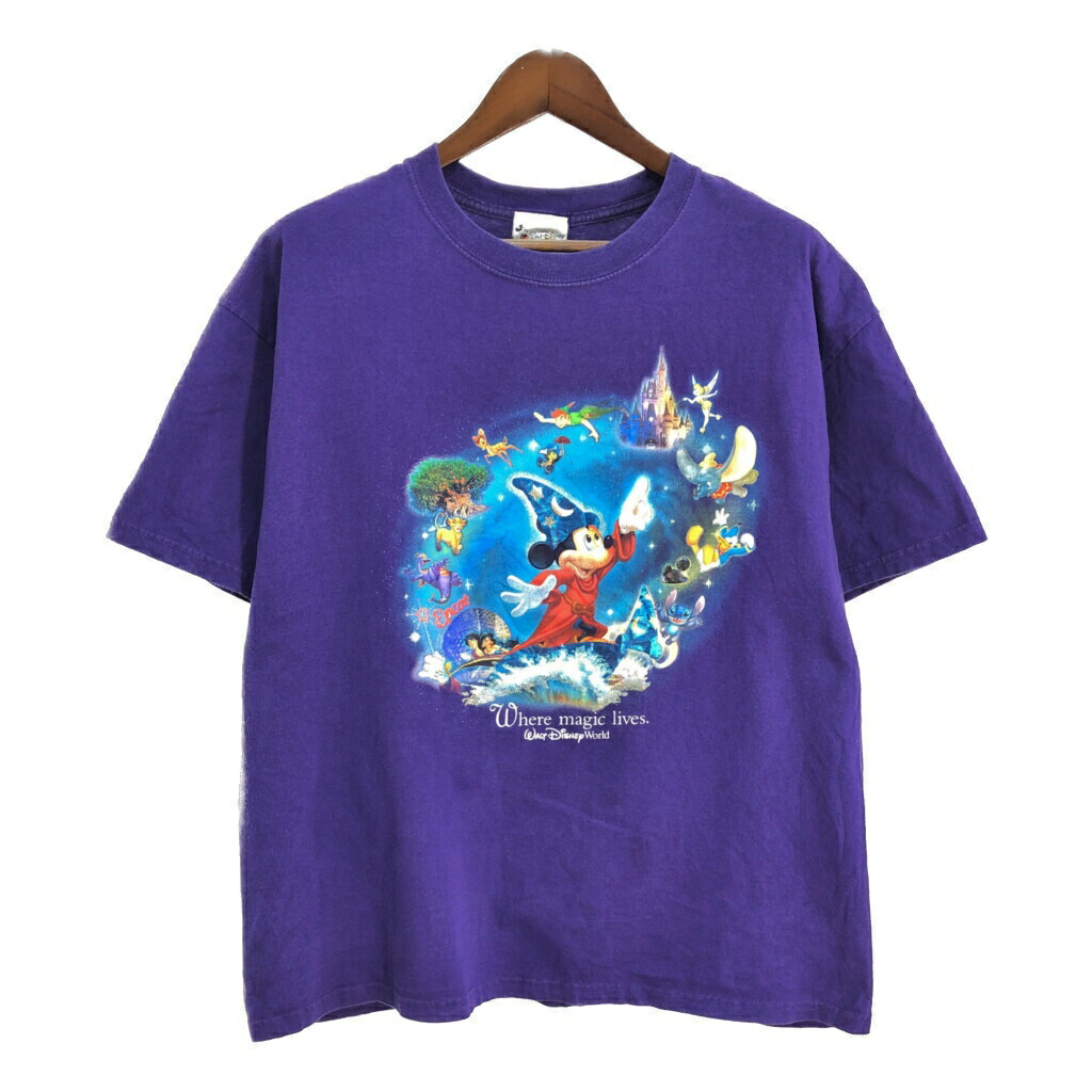 90s ディズニーランド マジックキングダム Tシャツ ミッキー WALT DISNEY WORLD 25th ANNIVERSARY 90'sVINTAGE Tシャツ