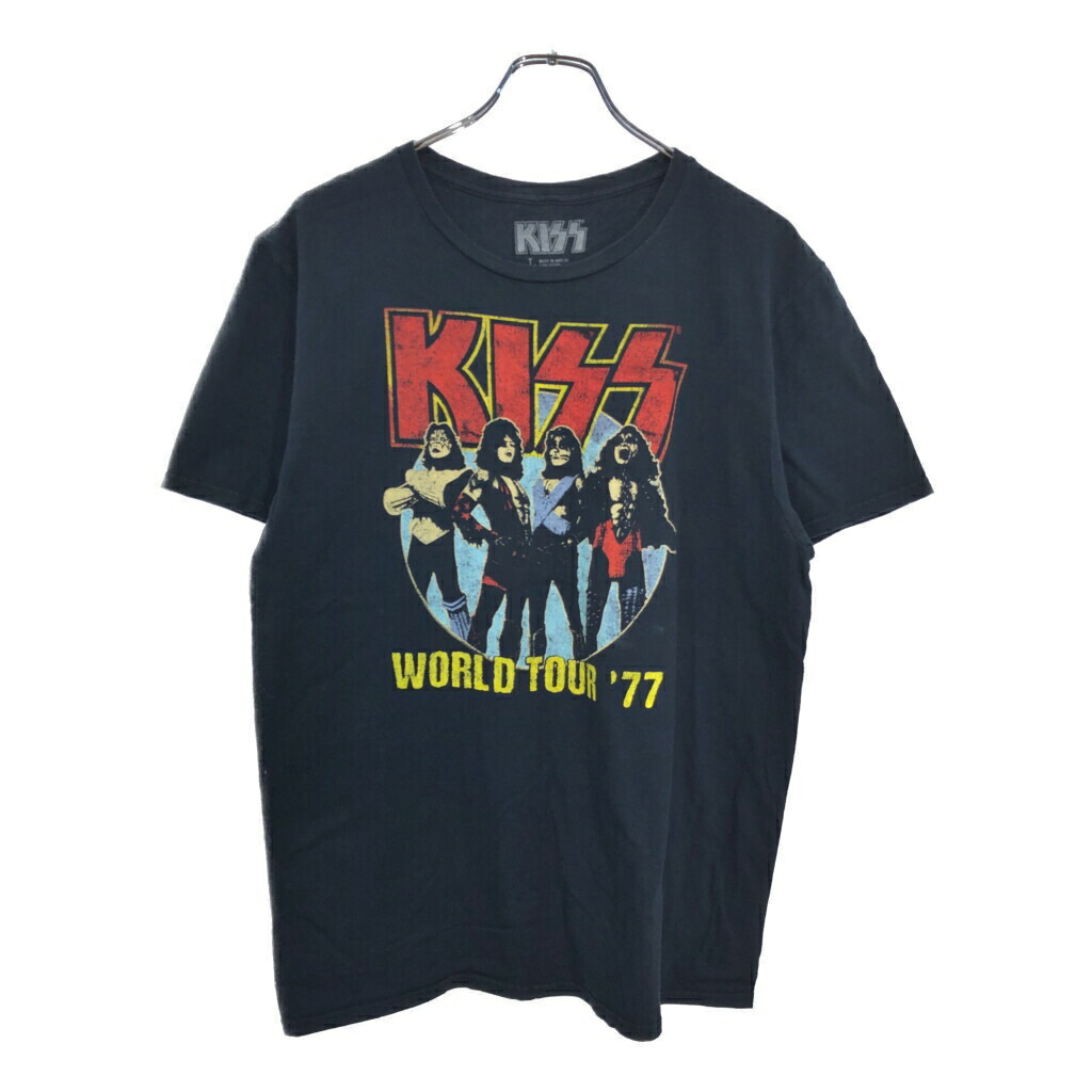 楽天市場】キッス バンドTシャツ ブラック KISS 半袖 黒 フォト