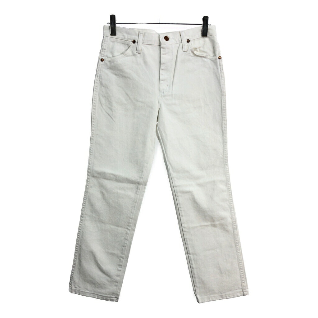 デッドストック Wrangler ラングラー 936 デニムパンツ ホワイト(メンズ W31 L30)中古 古着 U2938