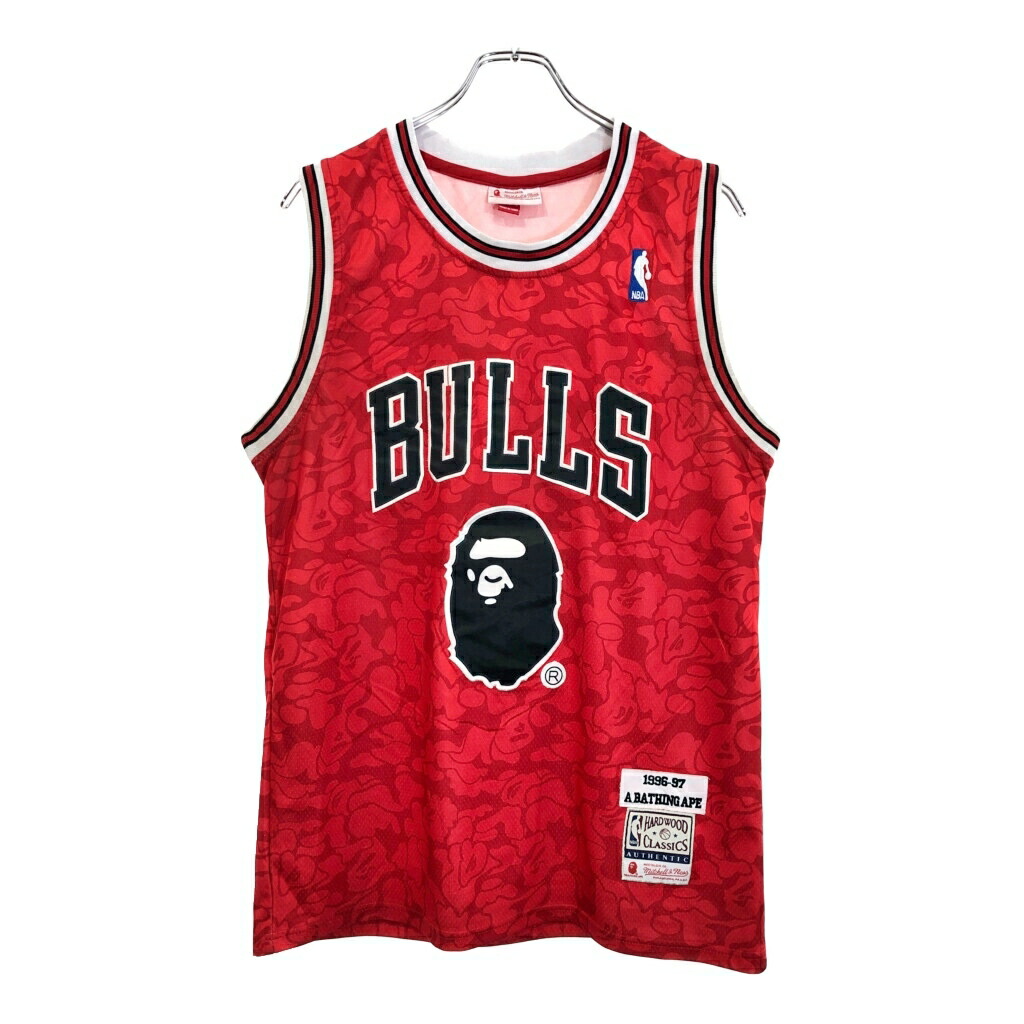 【激レア】A BATHING APE✕‬Chicago Bulls ユニフォーム 希少】A BATHING APE ジョーダン ブルズ NBA ユニフォーム