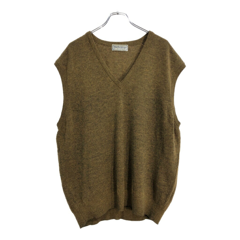 楽天市場】【中古】 バーバリーブラックレーベル ニットベスト メンズ