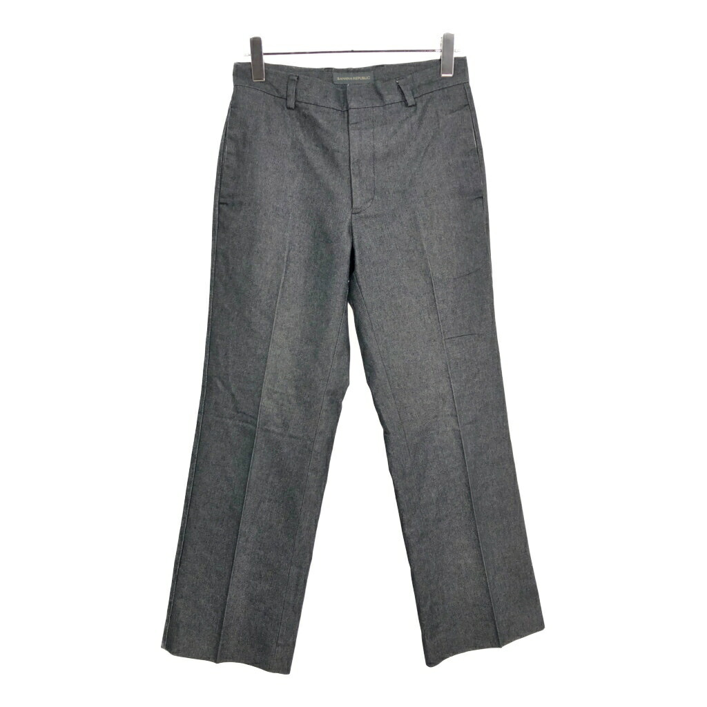 Banana Republic バナナリパブリック スラックスパンツ グレー(メンズ 30R)中古 古着 U4966