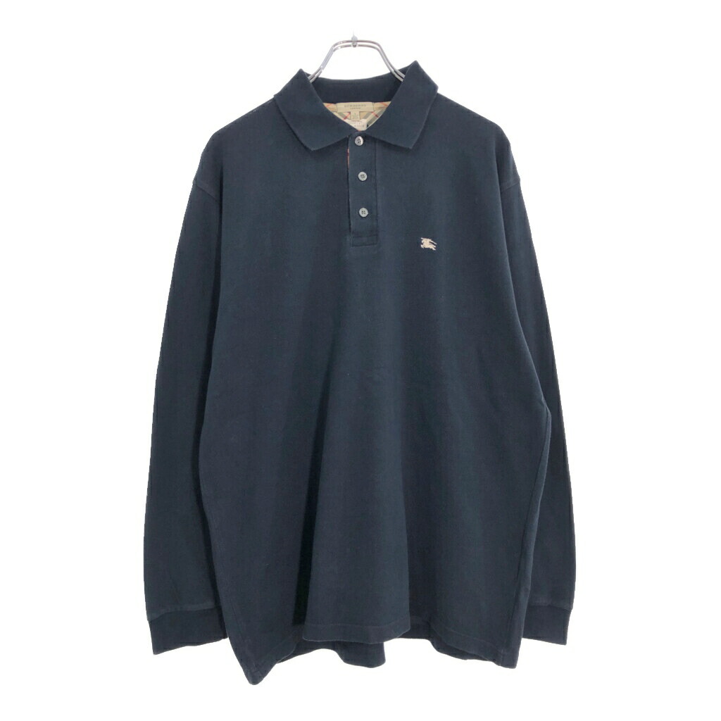 【新品タグ付き】バーバリー　ポロシャツ　ホースロゴ　ロゴ刺繍　バイカラー　紫 Amazon | [BURBERRY] (バーバリー) WALTON 襟ライン+TB刺しゅう