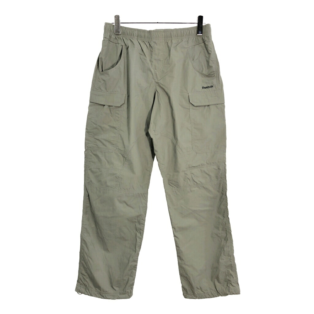 Reebok リーボック カーゴパンツ スポーツ カーキ(メンズ M)中古 古着 U5174