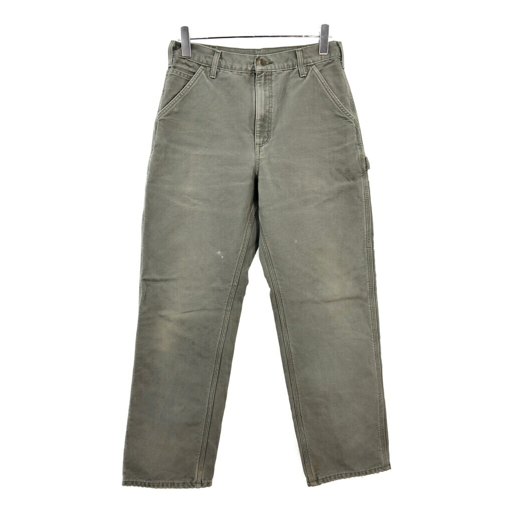 【大人気】Carhartt カーハート ダック地 ペインターパンツオリーブW32 楽天市場】Carhartt カーハート ダックペインターパンツ ワーク