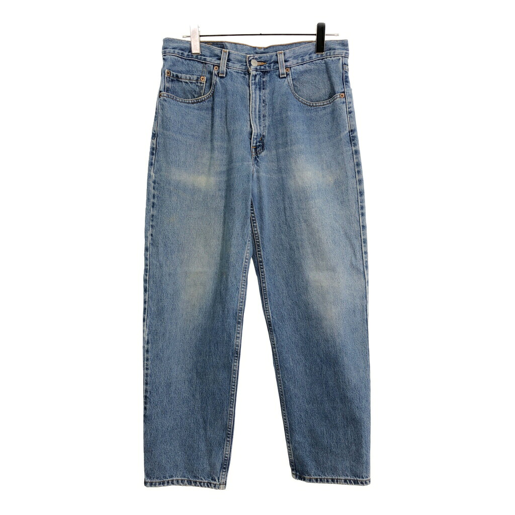 00年代 Levi\'s リーバイス 550 デニムパンツ ブルー(メンズ W34 L30)中古 古着 U5264