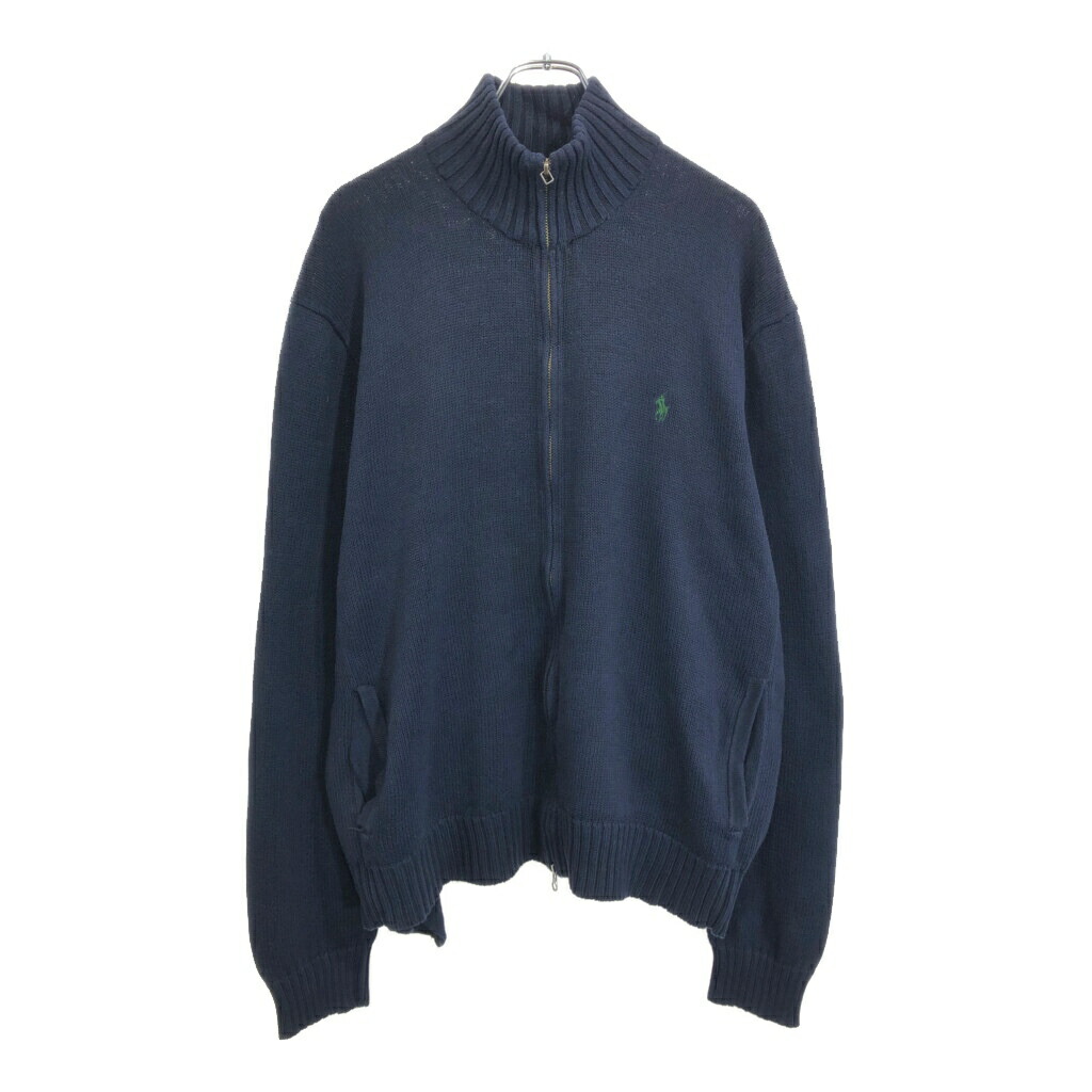 【極美品】ポロラルフローレン ドライバーズニット ジップアップセーター ネイビー 楽天市場】Polo by Ralph Lauren ポロ ラルフローレン フルジップ