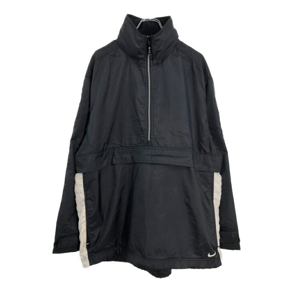 00年代 NIKE裏フリースナイロンジャケット刺繍ロゴハーフジップドローコード 楽天市場】00年代 NIKE ナイキ ハーフジップ ナイロン プルオーバー