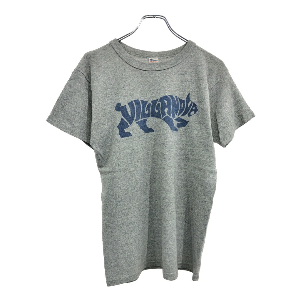 80年代 USA製 Champion チャンピオン 8812 半袖Ｔシャツ グレー(メンズ MEDIUM)中古 古着 U5797｜YAMAHISA USEDCLOTHINGSHOP