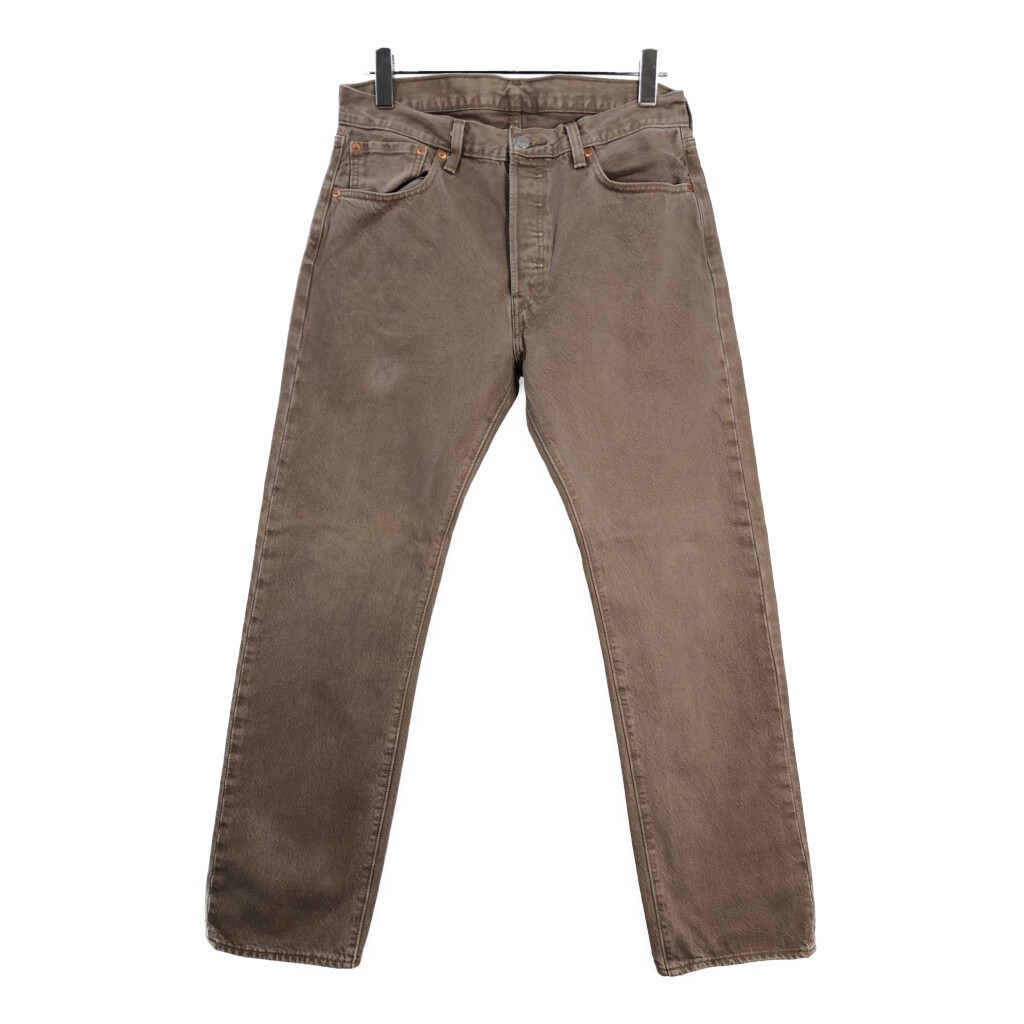 リーバイス 501レギュラー ブラウンタビーワークス repair by BROWN