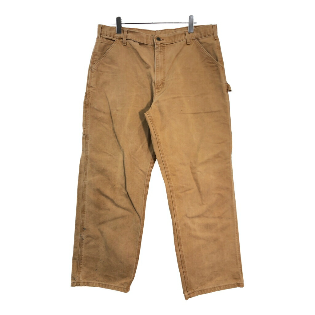 carhartt ブラウン ペインターパンツ 38×30 茶　カーハート carhartt ダック地 ペインターパンツ カーハート ブラウン 38×30