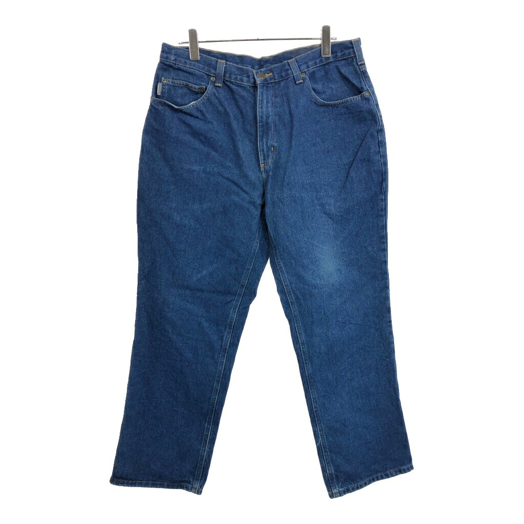 Carhartt カーハート デニムパンツ ブルー(メンズ W36 L30)中古 古着 U6360