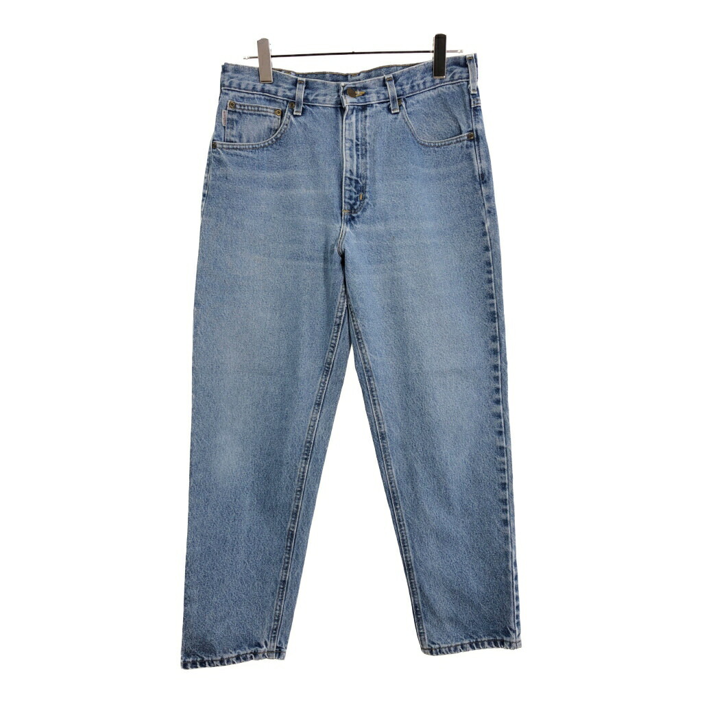 Carhartt カーハート デニムパンツ ブルー(メンズ W33 L30)中古 古着 U6386
