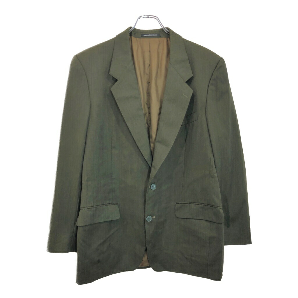 イヴサンローラン テーラードジャケット リネン100% 麻 ダブル マスタード 楽天市場】フランス製 YVES SAINT LAURENT イヴ サンローラン