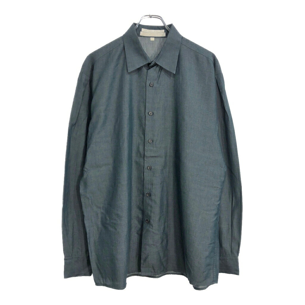 PERRY ELLIS ペリー エリス 長袖シャツ グレー(メンズ L)中古 古着 U7393