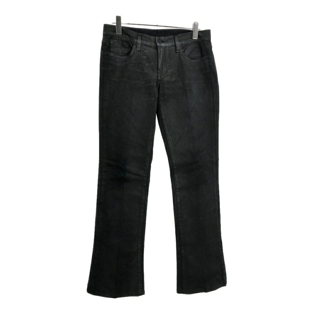 RALPH LAUREN 867 ラルフローレン ストレッチ デニムパンツ ブラック(メンズ W30)中古 古着 u7610