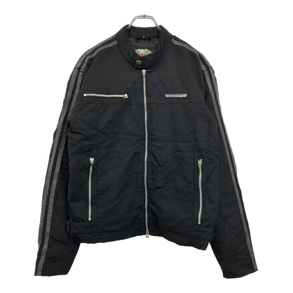 ハーレーダビッドソンナイロンライダースジャケット Harley Davidson HARLEY DAVIDSON 120周年記念 ナイロン