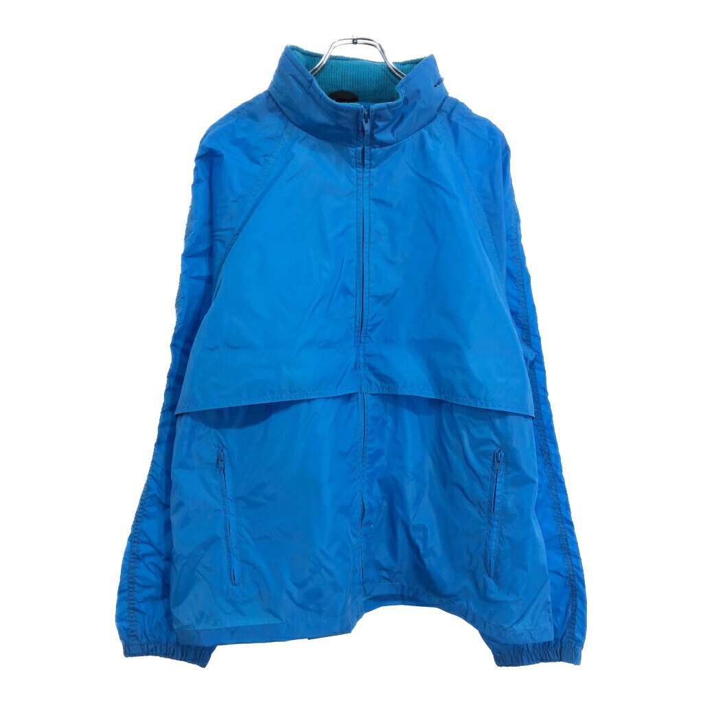 90年代 Eddie Bauer エディーバウアー ナイロンジャケット アウトドア ライトブルー(メンズ XL)中古 古着 U7717｜YAMAHISA USEDCLOTHINGSHOP