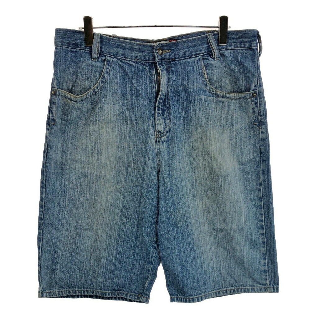 MACCOY デニムショートパンツ ライトブルー(メンズ 35)中古 古着 U8938