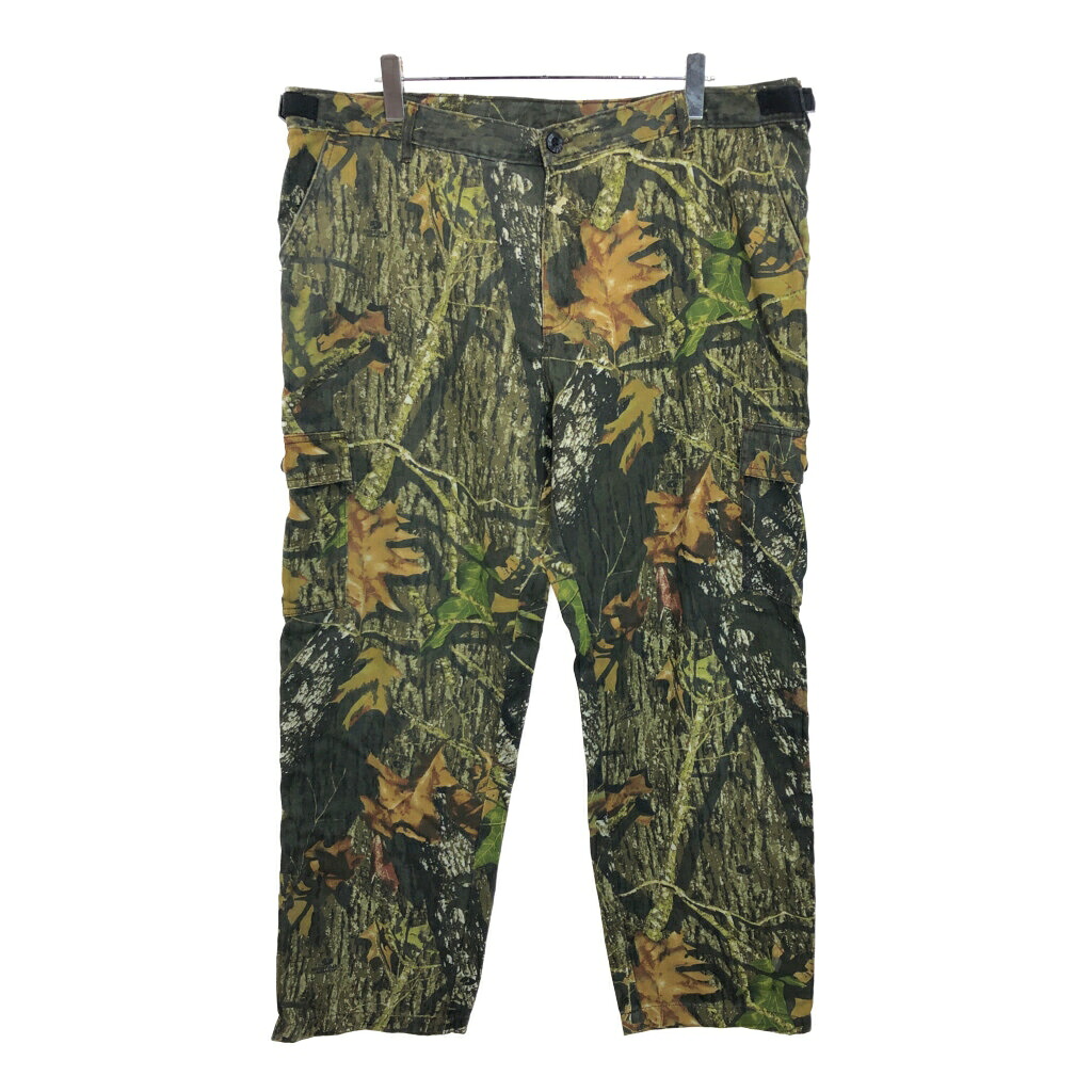 MOSSY OAK モッシーオーク リアルツリーカモ ハンティングパンツ アウトドア マルチカラー(メンズ XL)中古 古着 U9488