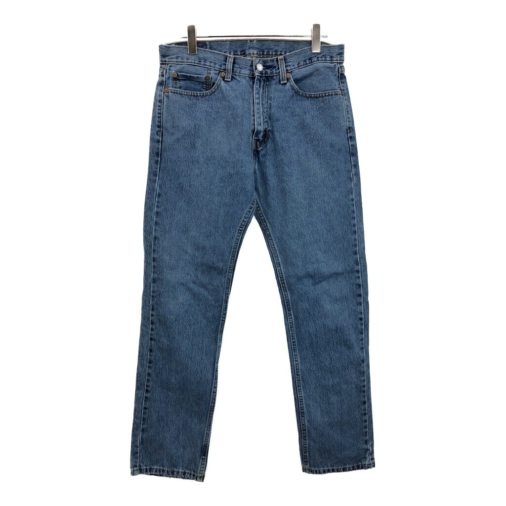 Levi's リーバイス 505 デニムパンツ ブルー(メンズ W33 L32)中古 古着 U9506