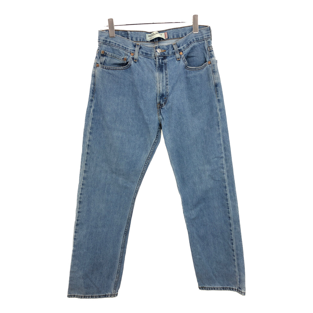 Levi's リーバイス 505 デニムパンツ ライトブルー(メンズ W34 L32)中古 古着 U9511