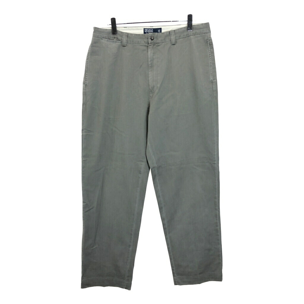 Polo by Ralph Lauren ポロ ラルフローレン PHILIP PANT チノパンツ ポロチノ カーキ(メンズ W36 L34)中古 古着 U9523